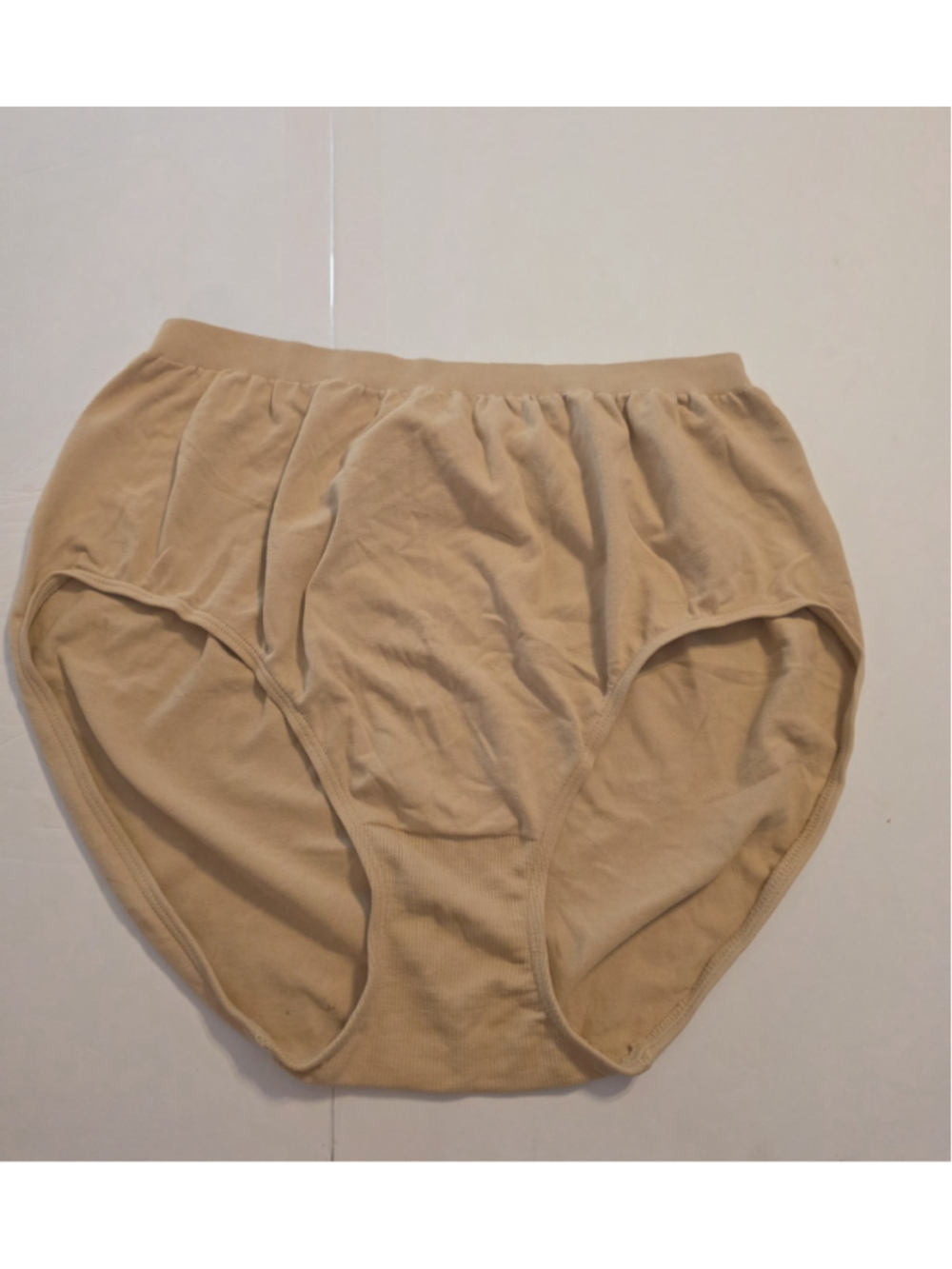 Jockey Women's Smooth Seamfree Nylon Panty Size 7 Beige